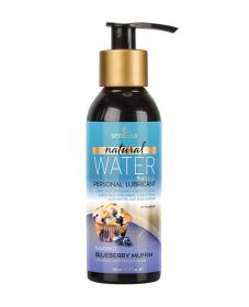 Sensuva Natural Water Based Personal Moisturizer - 4.23 oz Blueberry Muffin