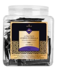 Sensuva Ultra Thick Hybrid Personal Moisturizer - Asst. Tub of 100