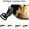 Tornado double ring locking fine ring for Longer Harder Stronger Erection;  Improve Sexual Performance;  Sex Toys for Men Massager Adult Sex Toys for